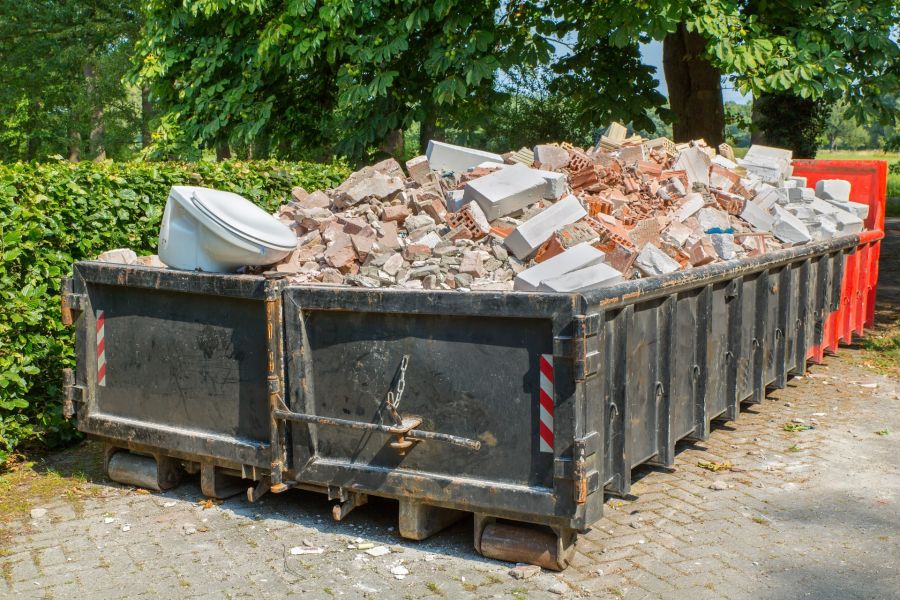 Construction Site Cleanup by JT's Junk & Trash Removal LLC