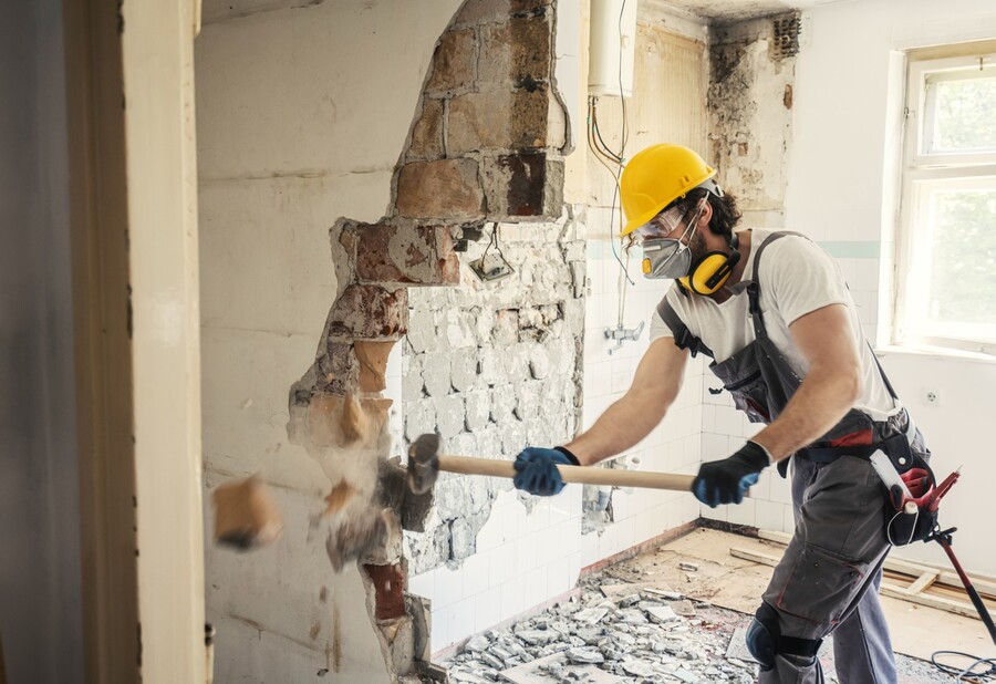 Interior Demolition by JT's Junk & Trash Removal LLC